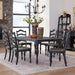 Magnolia Manor 7 Piece Leg Table Set image