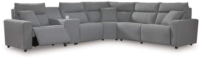 Modmax Reclining Sectional with Console