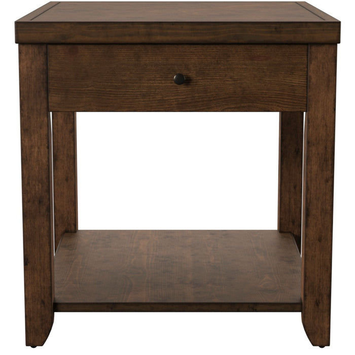 Mitchell End Table in Brown image