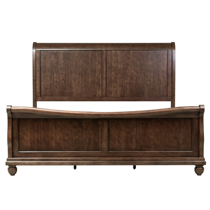 Rustic Traditions King California Sleigh Bed