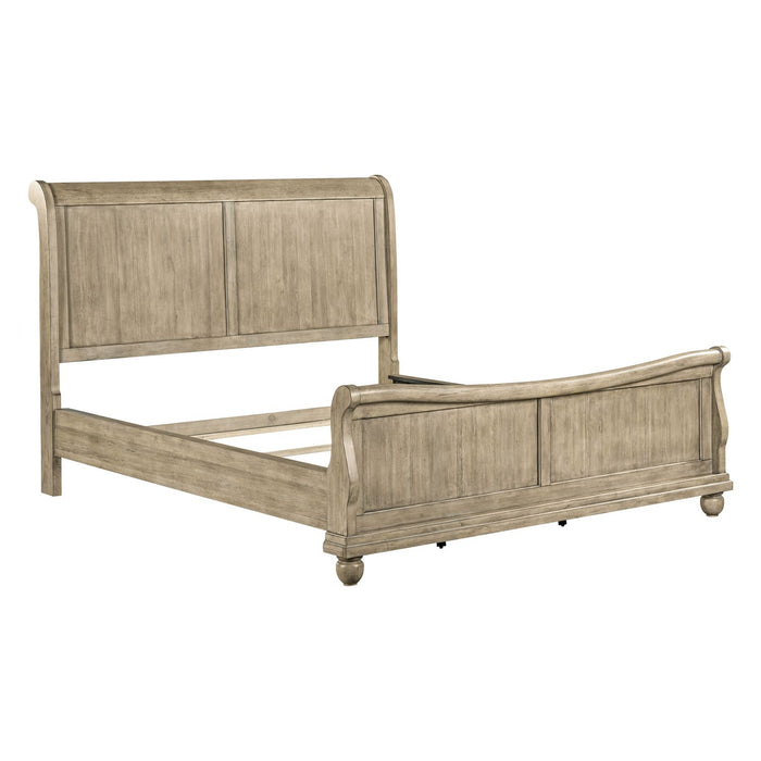Rustic Traditions King California Sleigh Bed image