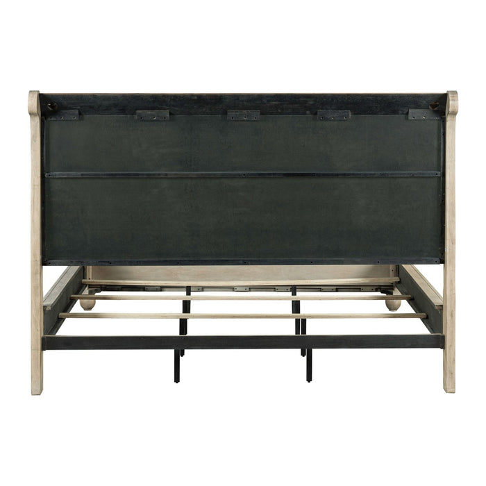 Rustic Traditions King California Sleigh Bed