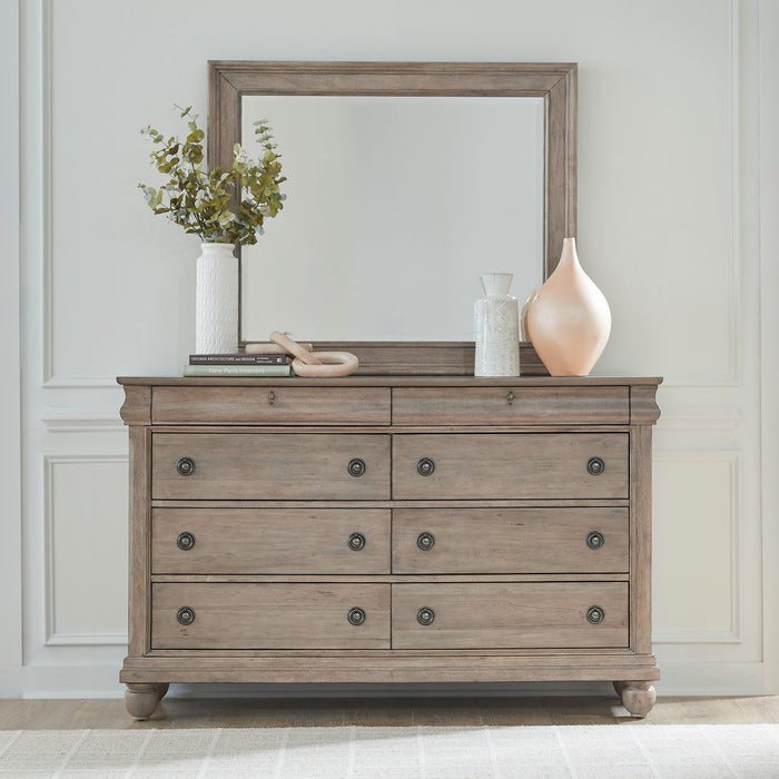 Rustic Traditions Dresser & Mirror image