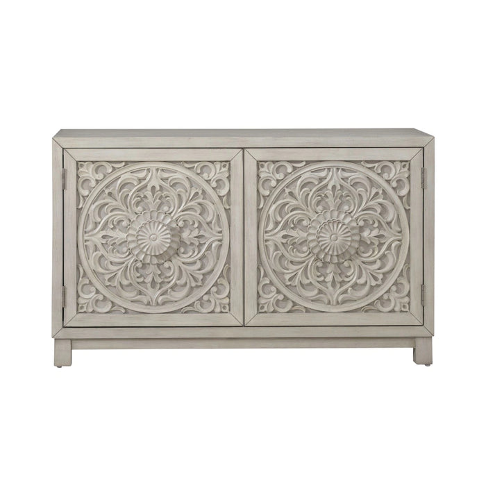 Sundance 2 Door Accent Cabinet in Antique Linen image