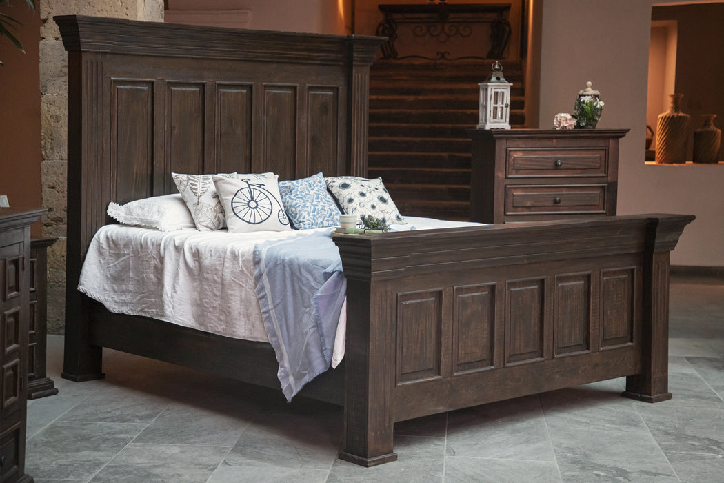 Terra Brown California King Bed