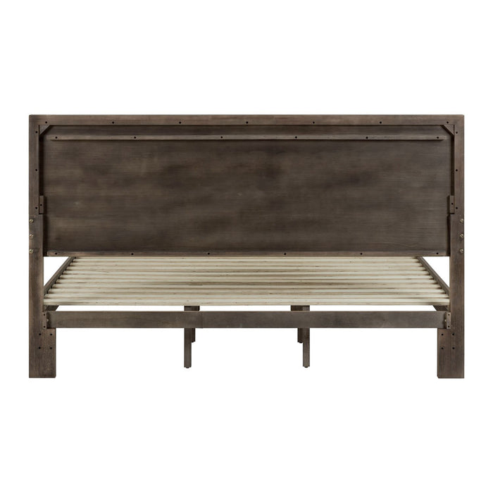 Century Modern California King Platform Bed