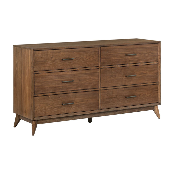Century Modern 6 Drawer Dresser