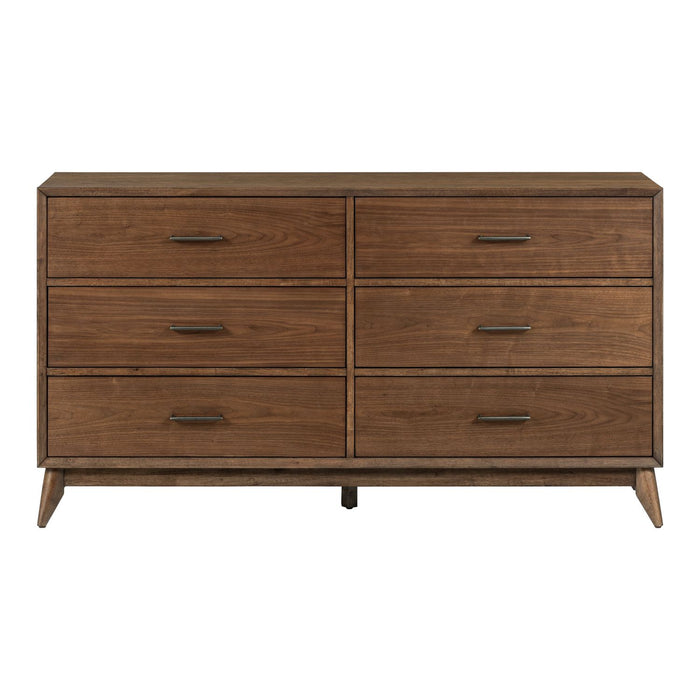 Century Modern 6 Drawer Dresser