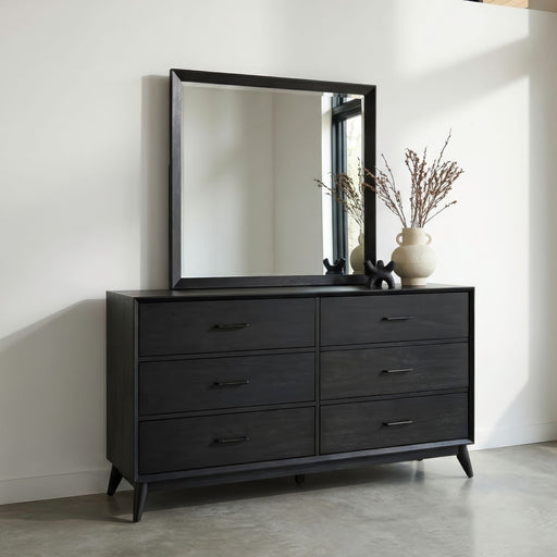Century Modern Dresser & Mirror image