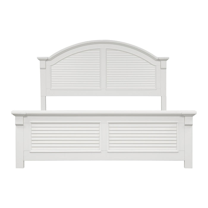 Summer House I Queen Panel Bed, Dresser & Mirror
