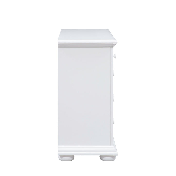 Summer House 5 Drawer Dresser in Oyster White