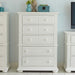 Liberty Furniture Summer House 5 Drawer Chest in Oyster White image