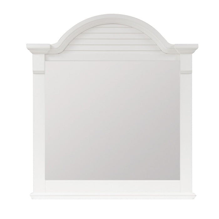Summer House Mirror in Oyster White image