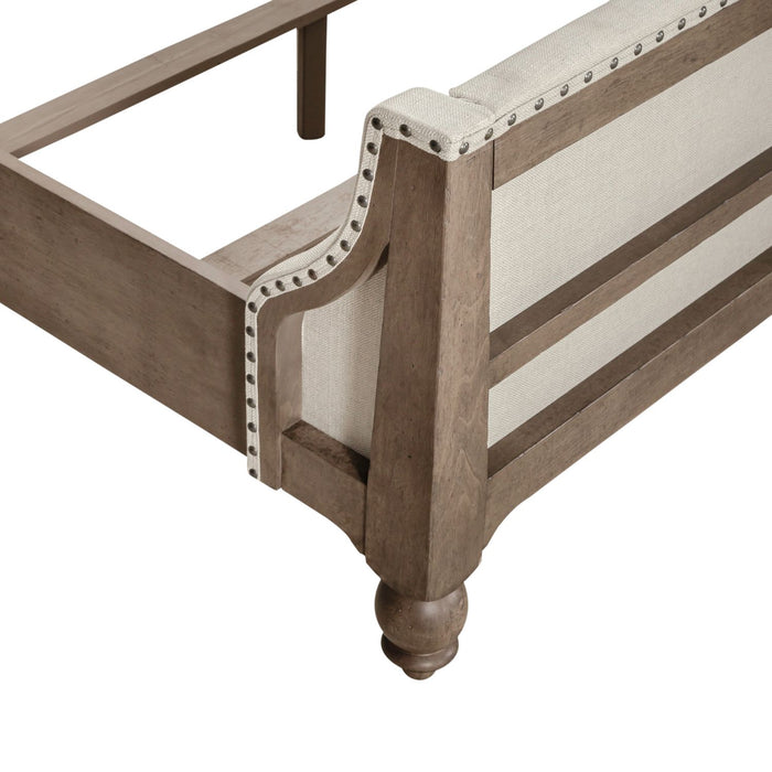 Americana Farmhouse Queen Shelter Bed