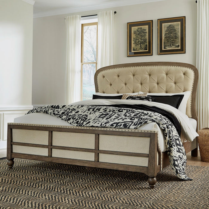 Americana Farmhouse Queen Shelter Bed image