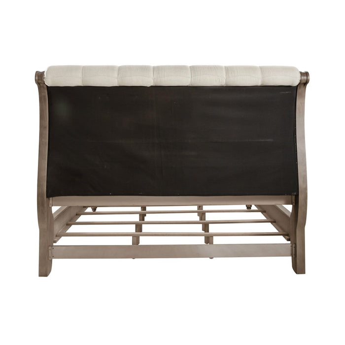Americana Farmhouse Queen Sleigh Bed