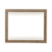 Americana Farmhouse Landscape Mirror in Dusty Taupe and Black image