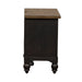 Americana Farmhouse 2 Drawer Nightstand in Black image
