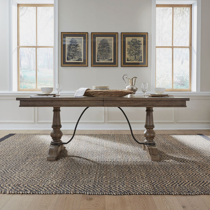 Americana Farmhouse Trestle Table Set