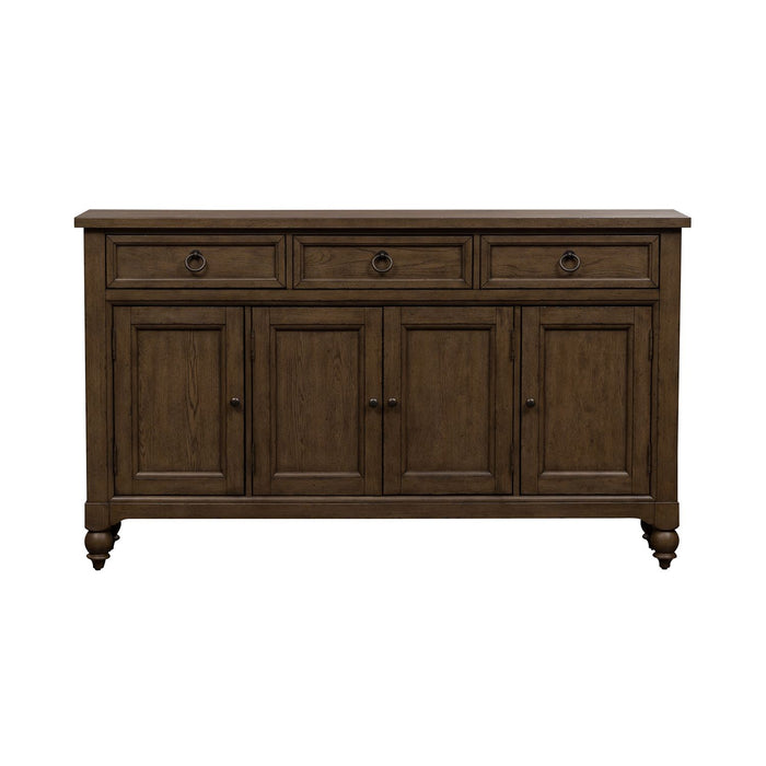 Americana Farmhouse Hall Buffet in Dusty Taupe image