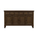 Americana Farmhouse Hall Buffet in Dusty Taupe image