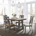 Lindsey Farm 5 Piece Trestle Table Set image