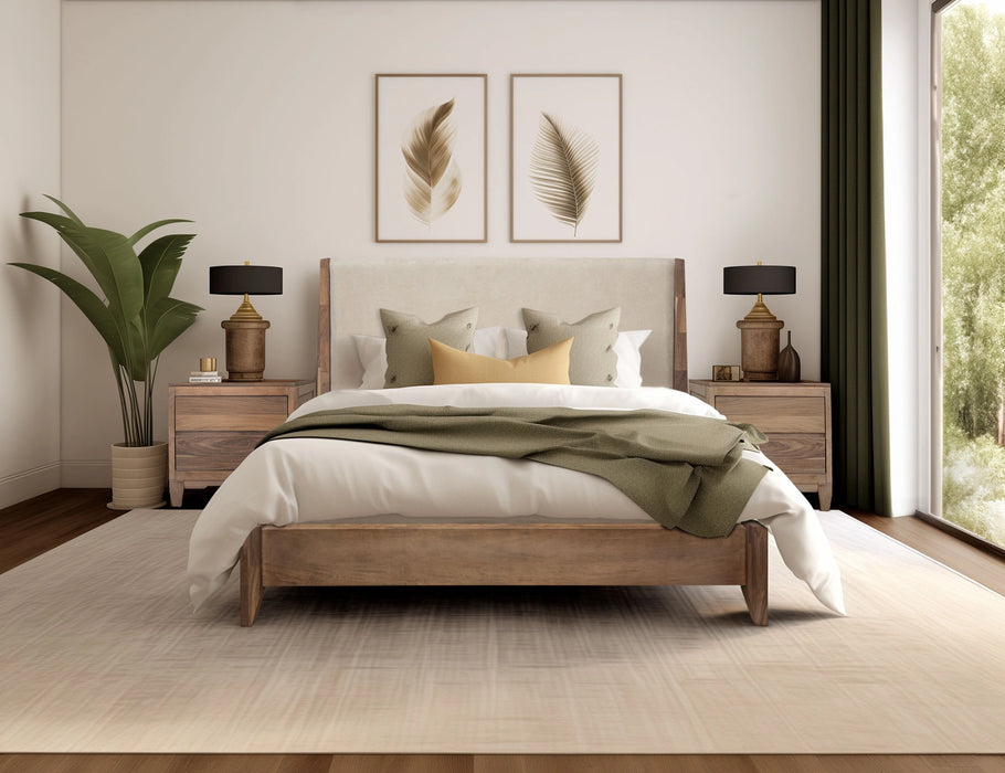 Parota Nova Upholstered King Bed