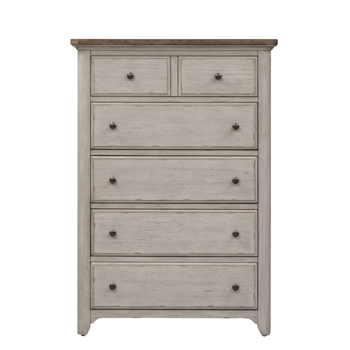 Farmhouse Reimagined King Poster Bed, Dresser & Mirror, Chest, Night Stand