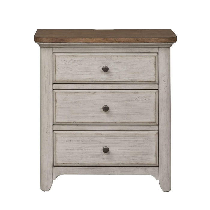 Farmhouse Reimagined King Poster Bed, Dresser & Mirror, Night Stand