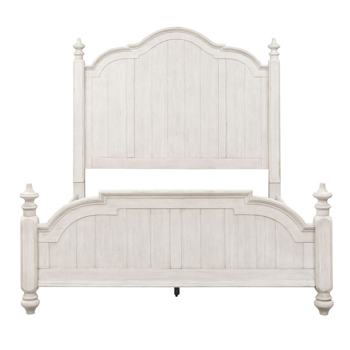 Farmhouse Reimagined Queen Poster Bed