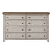 Farmhouse Reimagined Drawer Dresser in Antique White image