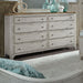 Liberty Furniture Farmhouse Reimagined Drawer Dresser in Antique White image