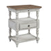 Farmhouse Reimagined Drawer Nightstand in Antique White image