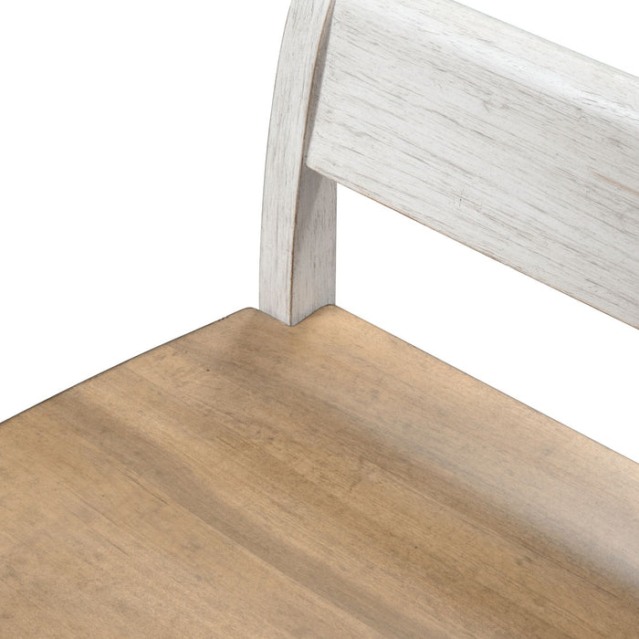 Farmhouse Reimagined Bench (RTA) in Antique White image