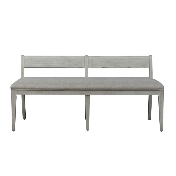 Farmhouse Reimagined Upholstered Bench (RTA) in Antique White