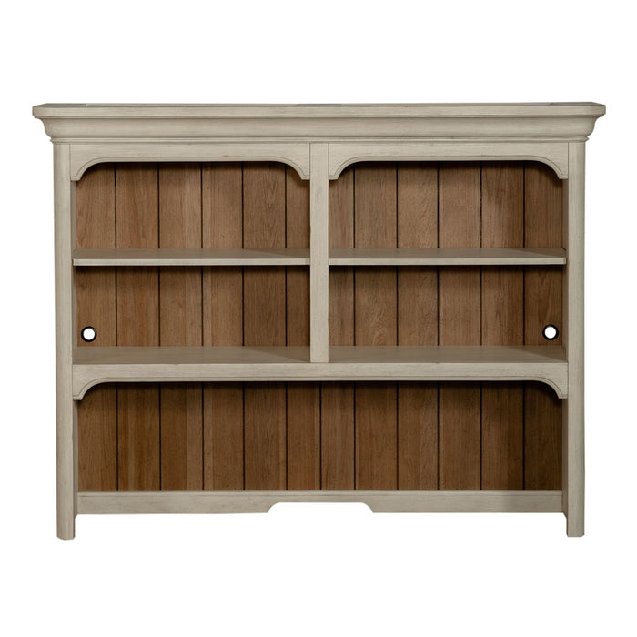 Farmhouse Reimagined Credenza Hutch in Antique White
