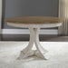 Liberty Furniture Farmhouse Reimagined Pedestal Dining Table in Antique White image