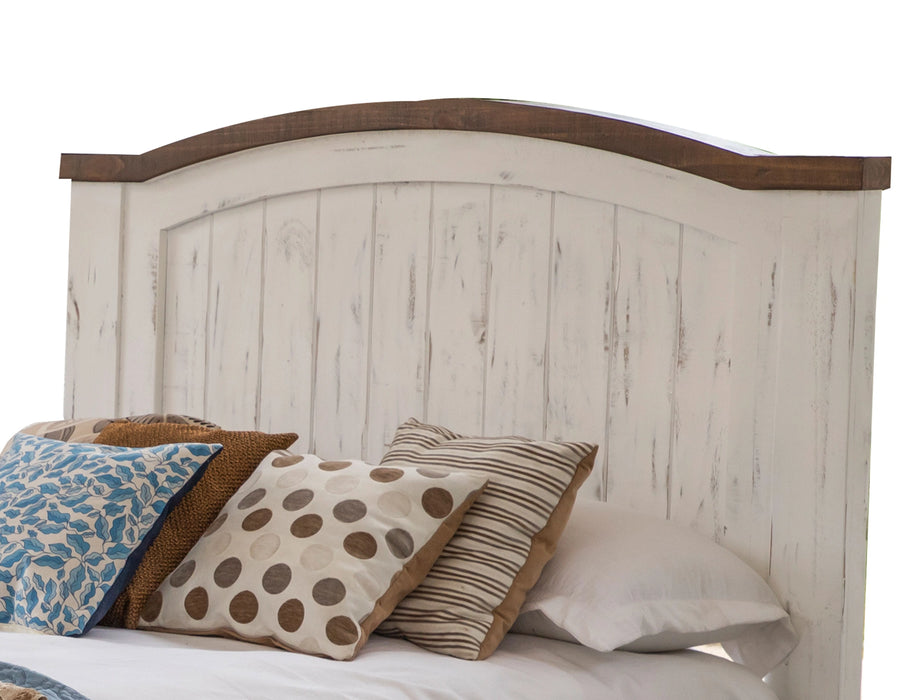 Pueblo White King Bed
