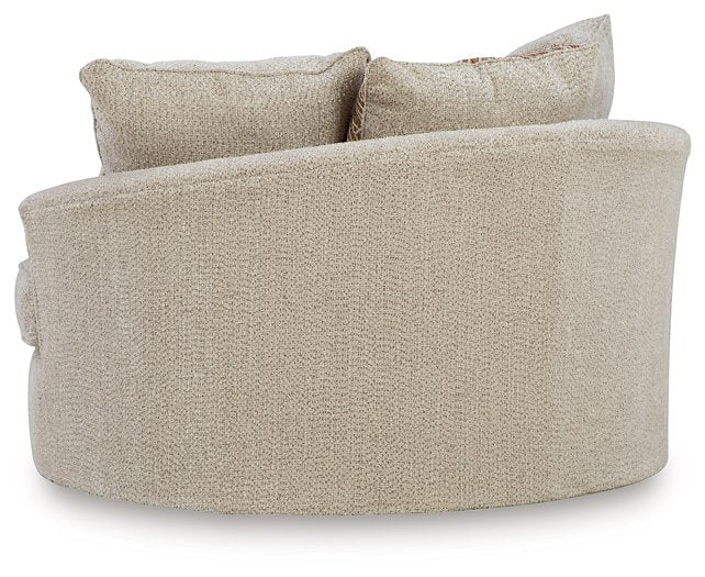 Steelwater Retreat Oversized Swivel Accent Chair