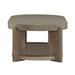 Affinity Cocktail Table in Dusty Taupe with Concrete Top image