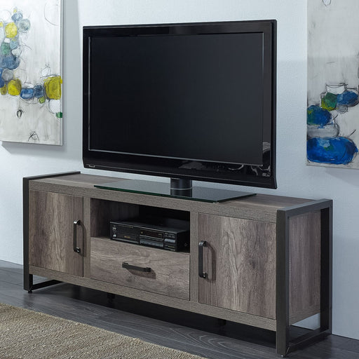 Farmhouse Tanners Creek Entertainment TV Stand in Greystone image
