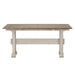 Farmhouse Reimagined Flip Lid Sofa Table in Antique White image