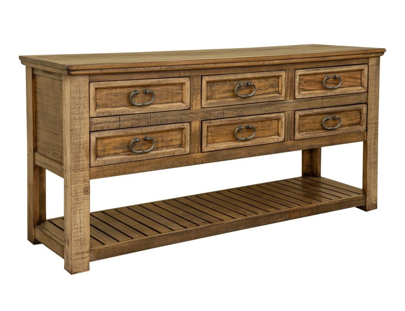 Montana 6 Drawer, Sofa Table