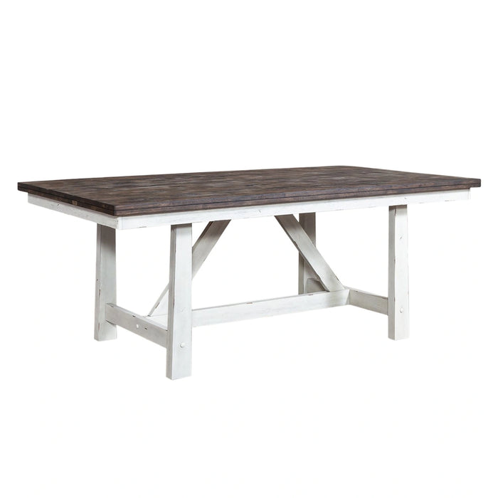 Farmhouse Trestle Table Set image