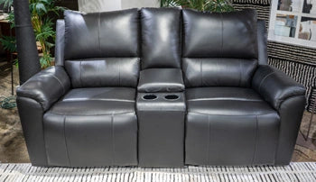 Glossmore Reclining Loveseat with Console