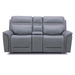 Cooper Loveseat w/Console P3 & ZG in Blue Gray image