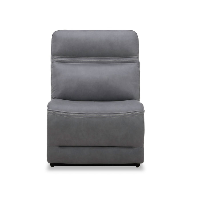Cooper Armless Chair - Blue Gray image