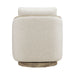 Nora Uph Swivel Accent Chair - Light Brown image