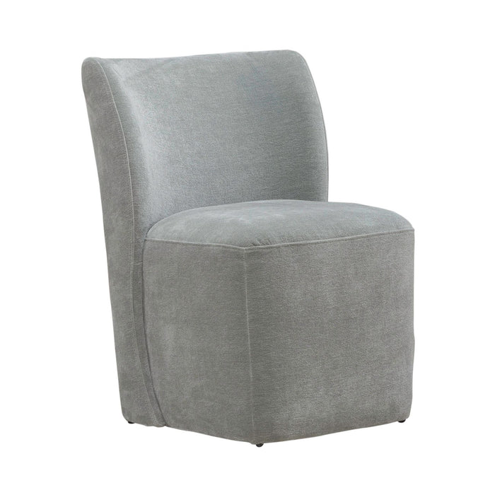 Accent Dining Accent Dining Chair w/ Casters - Sapphire