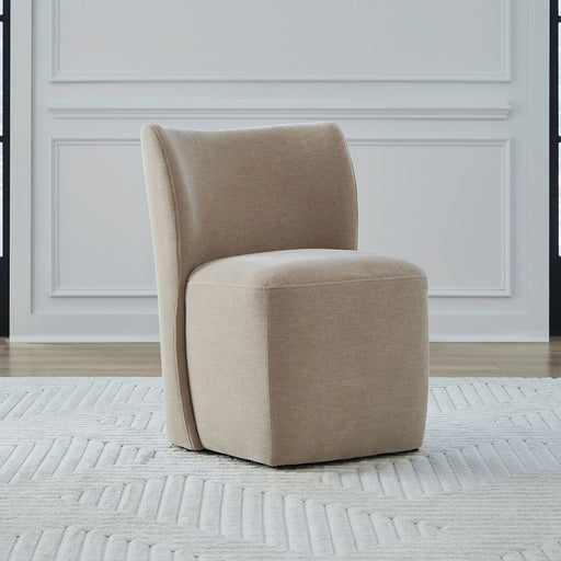 Accent Dining Accent Dining Chair w/ Casters - Wicker image